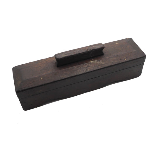 Early 19th Century Walnut Sharpening Stone Box