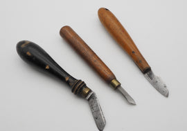 3 Various Hand Carving Knives, Marples Etc.