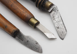 3 Various Hand Carving Knives, Marples Etc.