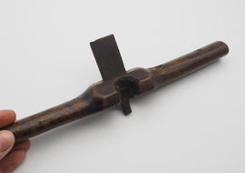 18th Century Primitive Hand beading Shave