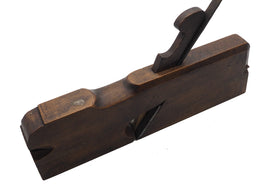 Superb 11" Long French Cormier Wood Rebate Plane