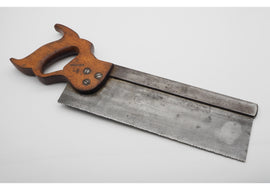 Henry Disston USA 12" Steel Back Tenon Saw