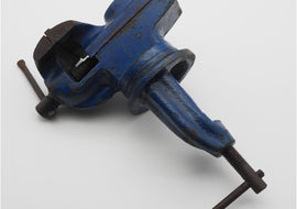 Unusual Bench Mounted Revolving Vice