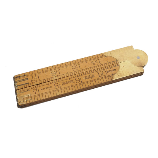 Fine Clean Rabone 2 Foot Boxwood Rule