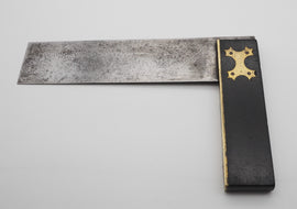 Good Ebony & Brass Square by Robt Sorby