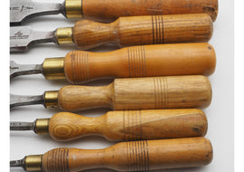6 Good Firmer Chisels by Sorby and Marples