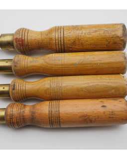 4 Good Firmer Chisels by Mawhood Sheffield