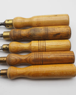 5 Good Firmer Chisels mainly by Robt Sorby