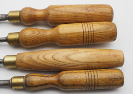4 Good Bevel-Edged Chisels by Marples Sheffield