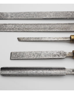 Good Set of 5 Stormont Sheffield Turning Chisels