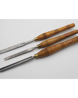 3 Good Turning Chisels by Various Good Makers