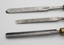 3 Good Turning Chisels by Various Good Makers