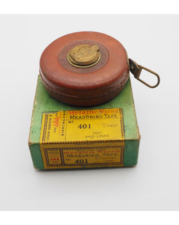 Fine Rabone 33 Foot Tape Measure in Original Box