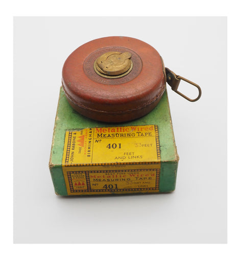 Fine Rabone 33 Foot Tape Measure in Original Box