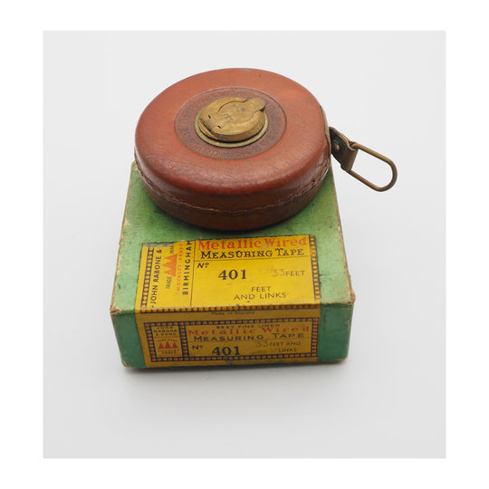 Fine Rabone 33 Foot Tape Measure in Original Box