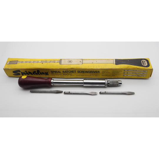 Good Spiralux "Yankee" Screwdriver in Original Box