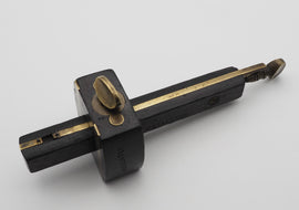 American Rosewood & Brass Mortice Gauge