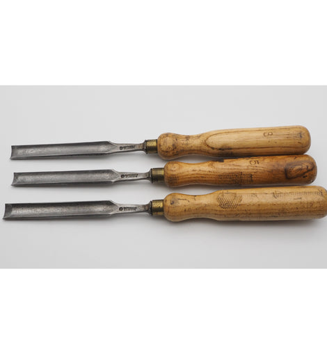 Good Set of 3 Mathieson Glasgow Gouges