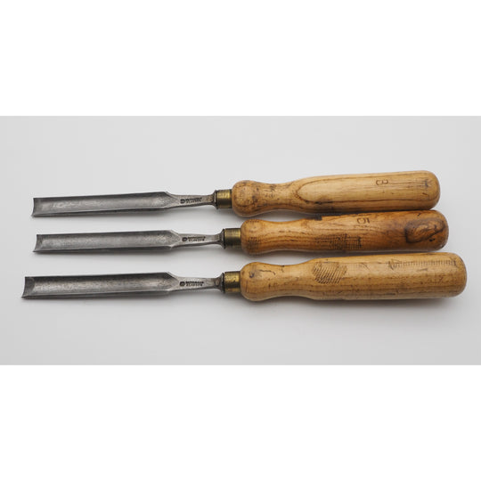 Good Set of 3 Mathieson Glasgow Gouges