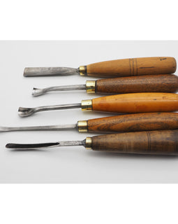 5 Superb Large Size Carving Chisels by Henry Taylor