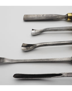 5 Superb Large Size Carving Chisels by Henry Taylor