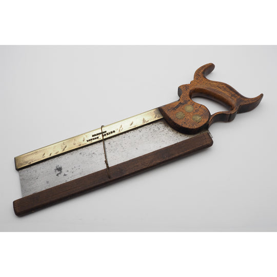 Early London 11" Brass Backed Tenon Saw