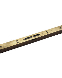 Scottish Walnut & Brass Level by Carrick & Craig