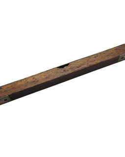 Scottish Walnut & Brass Level by Carrick & Craig