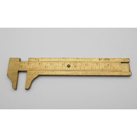 Basically Unused Rabone Brass Calliper Gauge