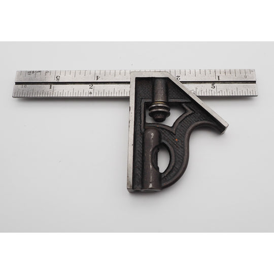 Good Starrett USA No. 4, 6" Combination Square