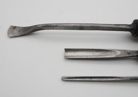 3 Carving Gouges Including A Early Addis Spoon Gouge