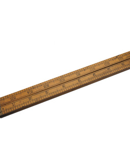 Rabone 3 Foot 4 Fold Boxwood & Brass Rule