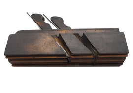 Good 2 3/8" Wide Double Iron Moulder by Moir