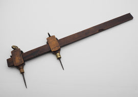 Pair of Early 19th Century Wheelwrights Trammels
