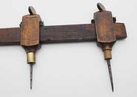 Pair of Early 19th Century Wheelwrights Trammels
