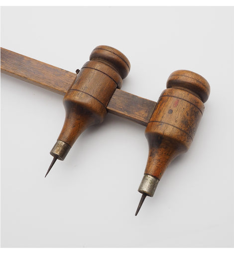 Gorgeous Set of Wooden Wheelwrights Trammels
