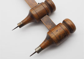 Gorgeous Set of Wooden Wheelwrights Trammels