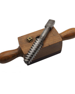 Good 1" Screw Mahogany & Beech Box & Tap
