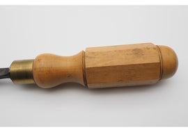 1 1/2" Wide Paring Gouge By Thos. Ibbotson