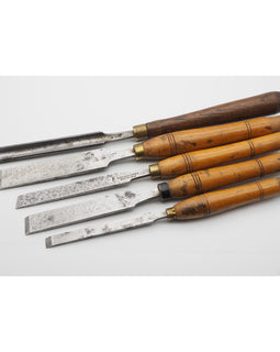 5 Good Turning Chisels by Bagshaw & Mathieson