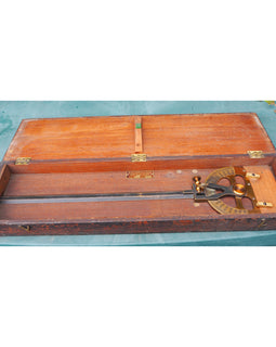 VERY RARE Scottish Long Arm Protractor by Alex Mabon & Sons