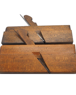 Matched Pair of No. 10 Round & Hollows by Malloch