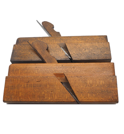 Matched Pair of No. 10 Round & Hollows by Malloch