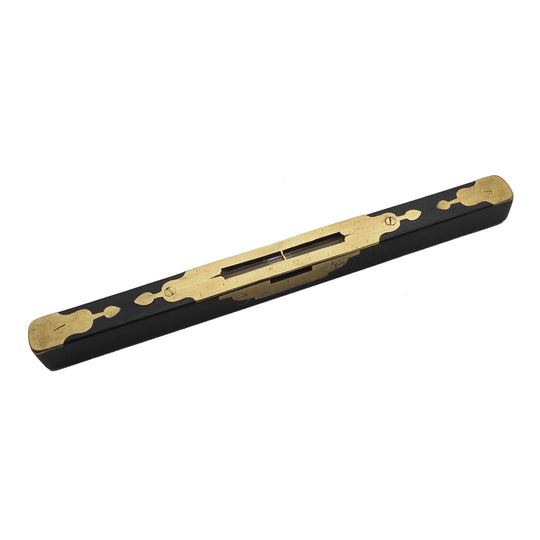 19th Century Ebony & Fancy Brass Inlaid Scottish Level