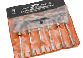 Set of 6 Gents Carving Chisels by Henry Taylor