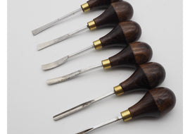 Set of 6 Gents Carving Chisels by Henry Taylor
