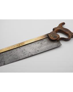 19th Century Sorby 12" Brass Bck Tenon Saw