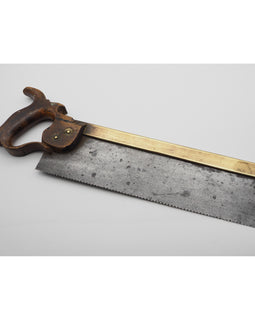 19th Century Sorby 12" Brass Bck Tenon Saw