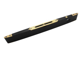 RARE Preston Birmingham 12" Ebony & Brass Boat Level