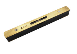 Fine Clean 6" Long Preston Ebony & Brass Level